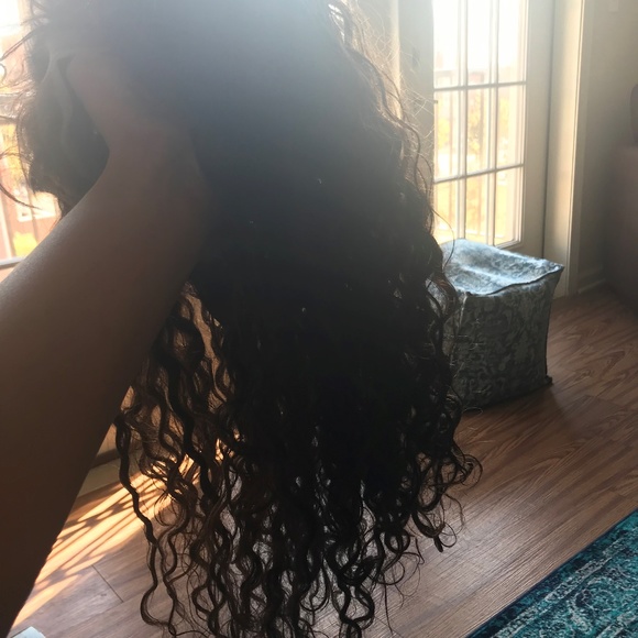 Curly Indian Full Lace Wig - Picture 3 of 4
